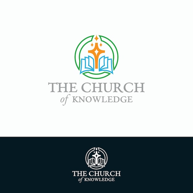 Vector the chruch of knowledge logo