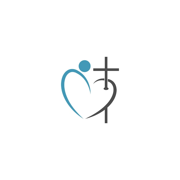 Church icon logo design