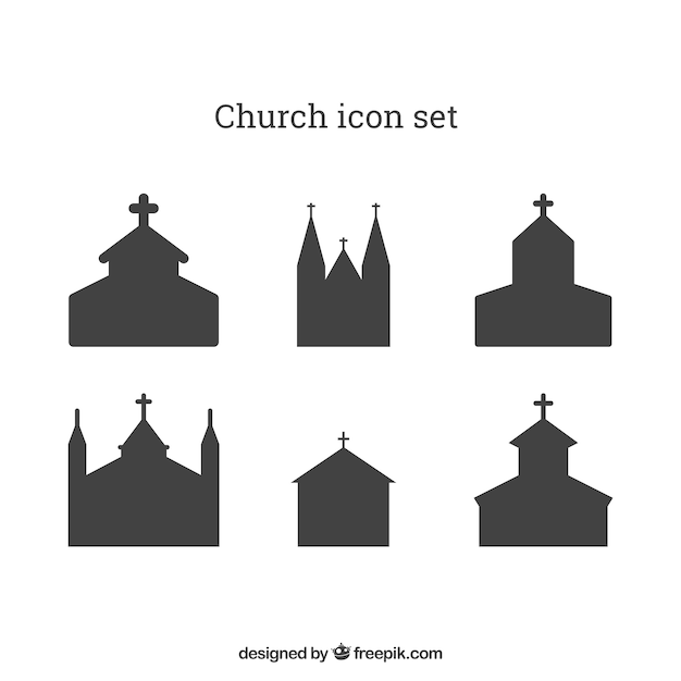 Chiesa icon set