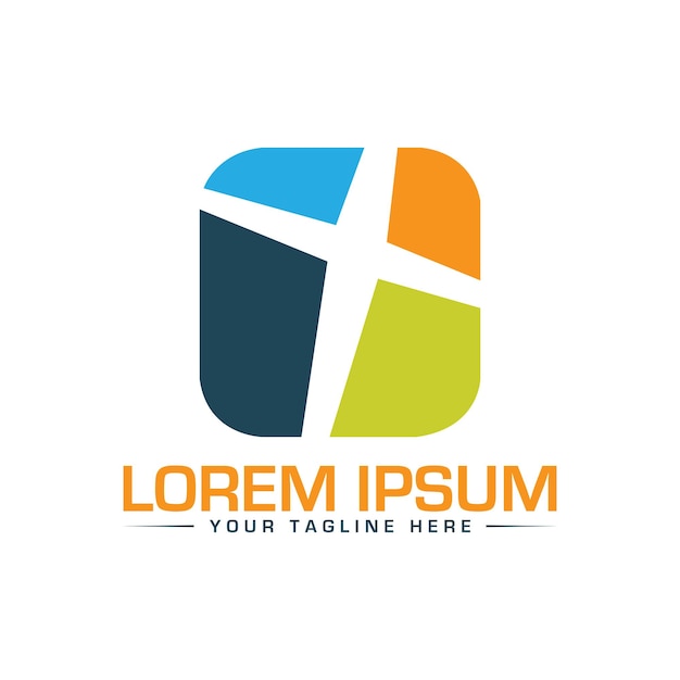 Premium Vector | Church logo design