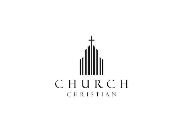 church religious christian logo design church logo design
