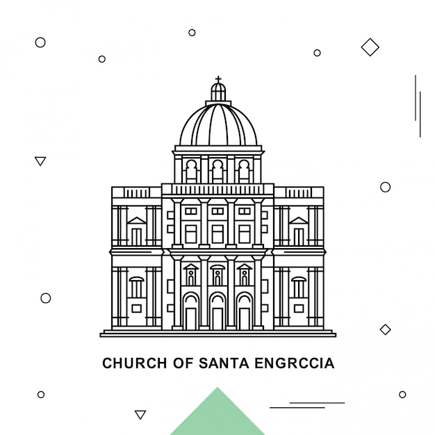 ЦЕРКОВЬ SANTA ENGRCCIA