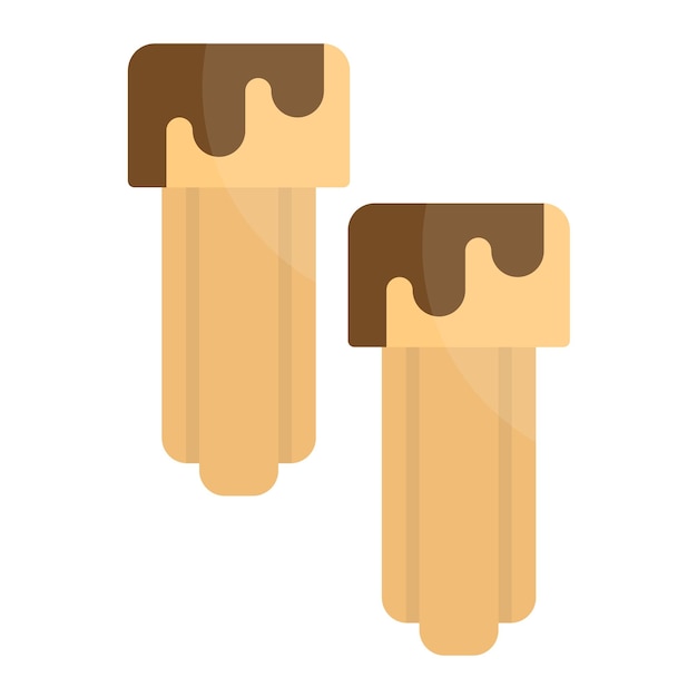 Churros Flat Illustration