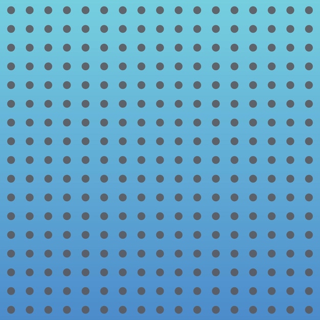 ソーシャルメディアに適した、プレミアムでモダンな円形ドットグラデーションブルーの抽象的なピーターン背景