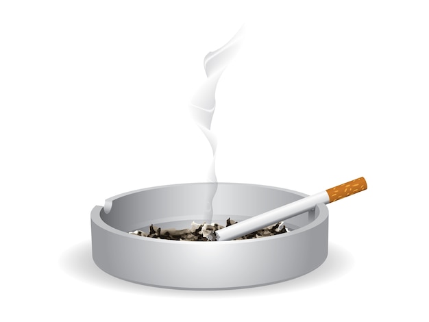 Burning Cigarette Stick on Ashtray · Free Stock Photo