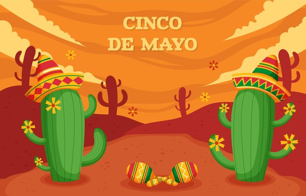 Cinco de mayo achtergrond