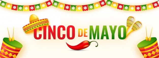 Cinco de mayo background.