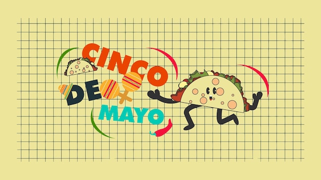 CINCO DE MAYO 디자인 포스터