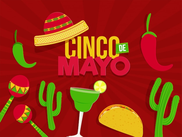 Celebrazione del festival cinco de mayo