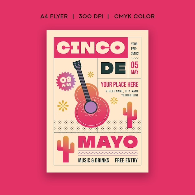 Cinco De Mayo Flyer