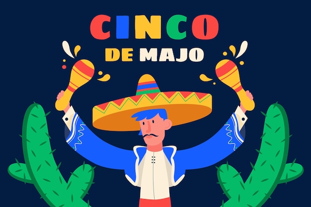 Cinco de mayo illustration