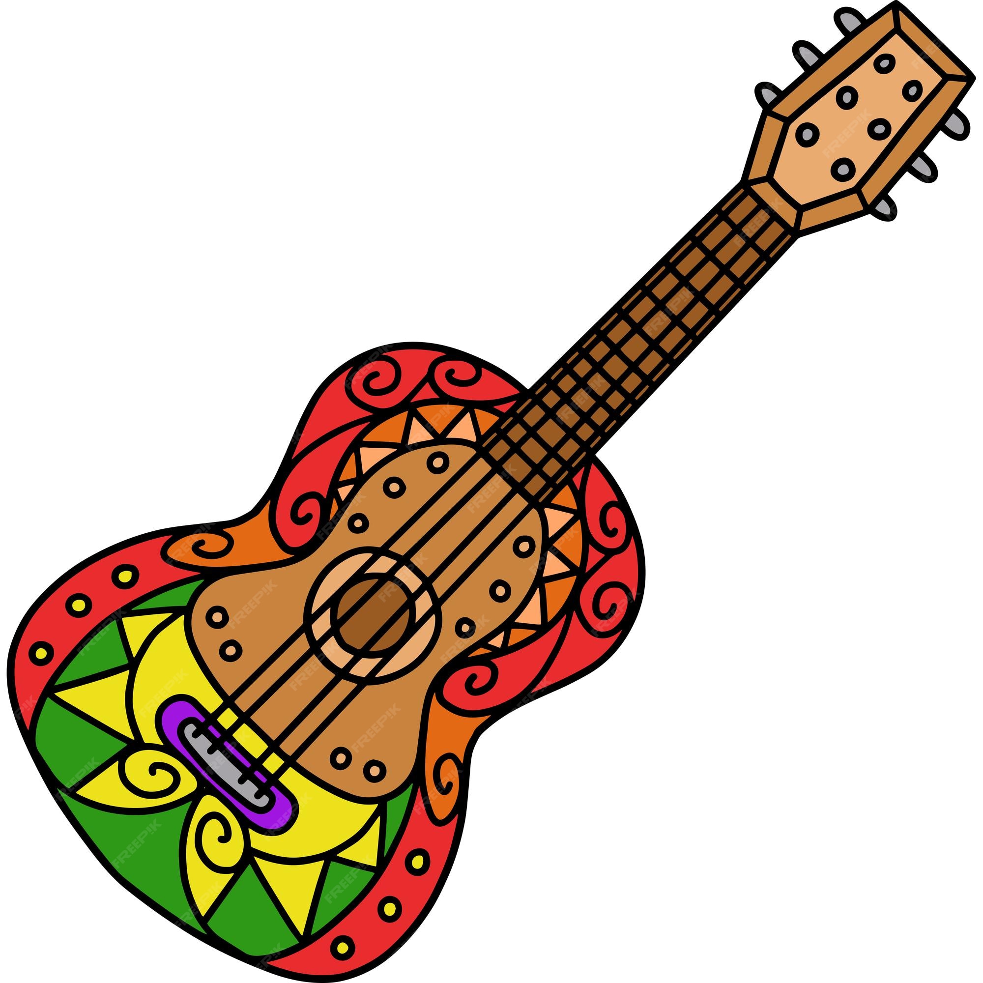 premium-vector-cinco-de-mayo-mexican-guitar-cartoon-clipart