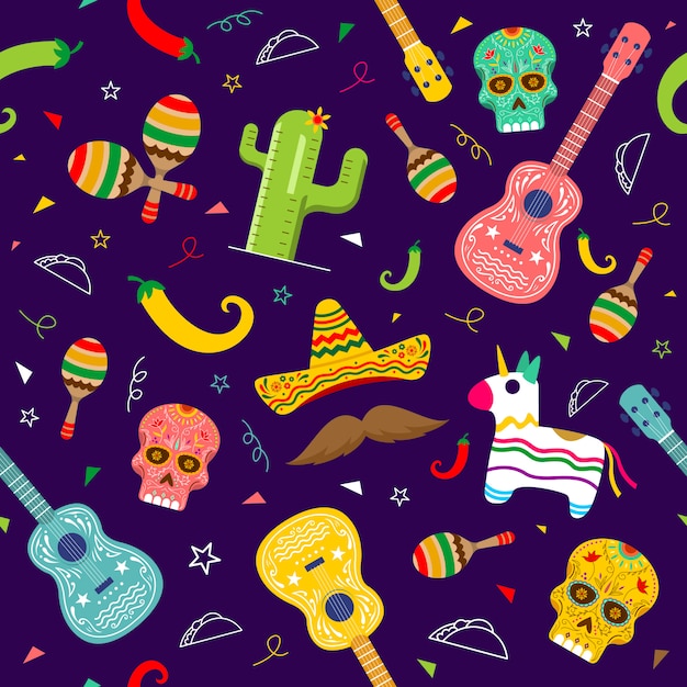 Cinco de mayo pattern