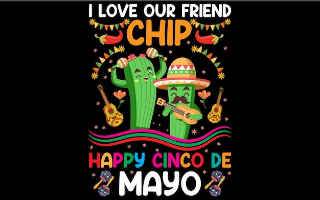 Cinco De Mayo trendy t shirt design