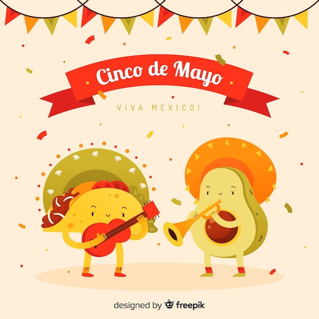 Vector cinco de mayo