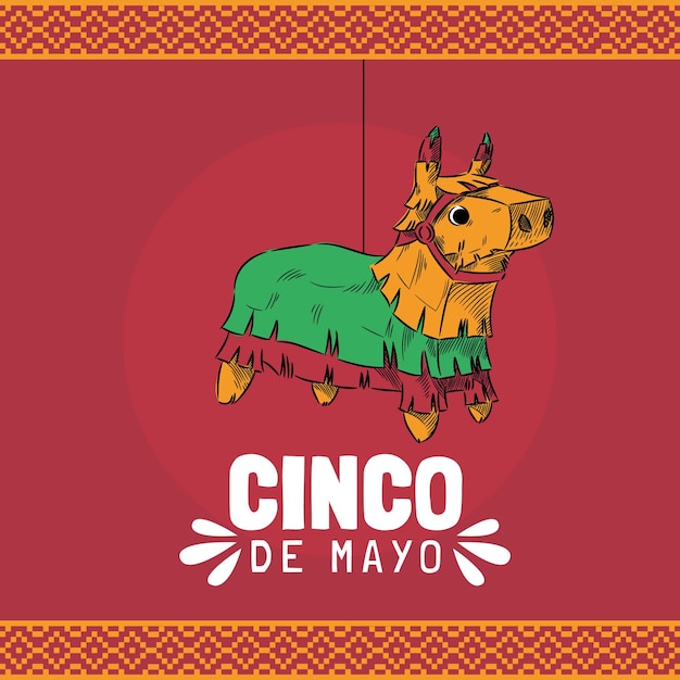 Vector cinco de mayo