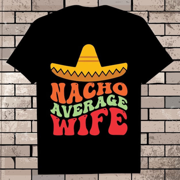 Cinco de MayoFiesta SquadRetro Smiley MexicanSombreroCinco de mayo shirt Design
