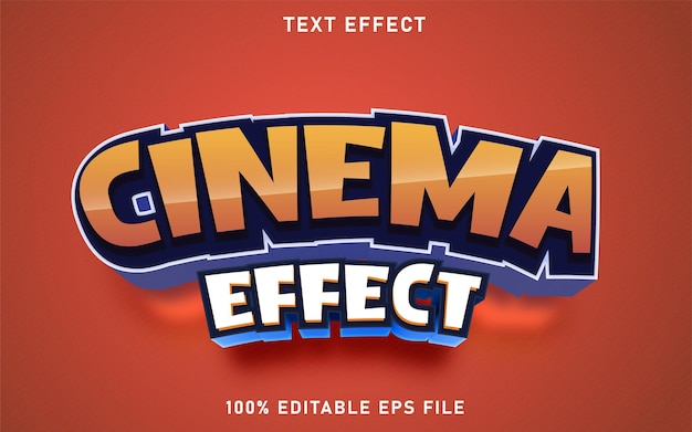 Cinema Effect Text Style Effect