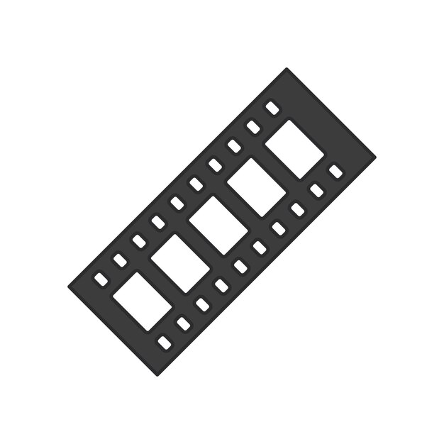 Cinema film illustration