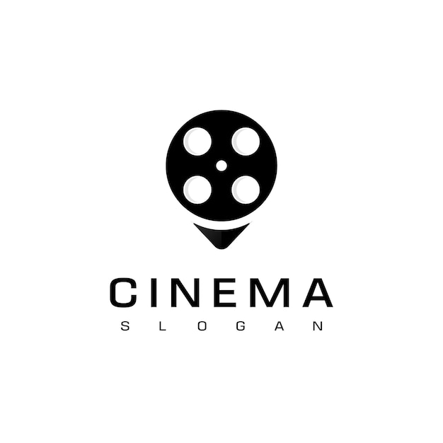 Modello di progettazione del logo del cinema