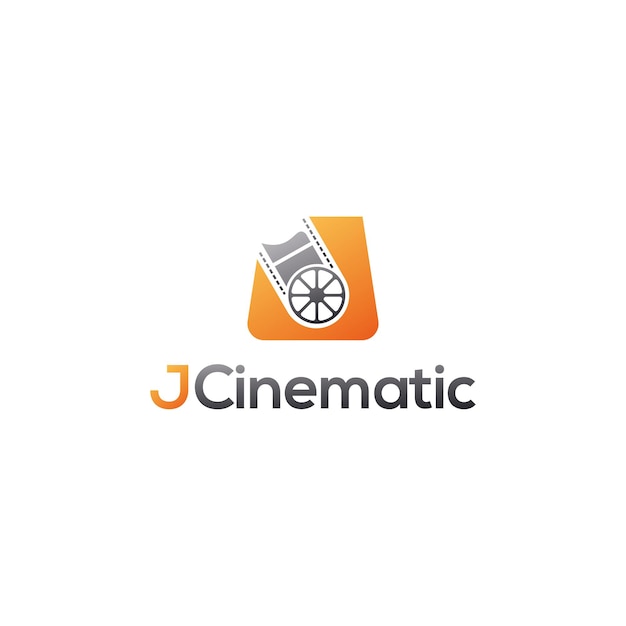 Cinema movie icon logo vector design