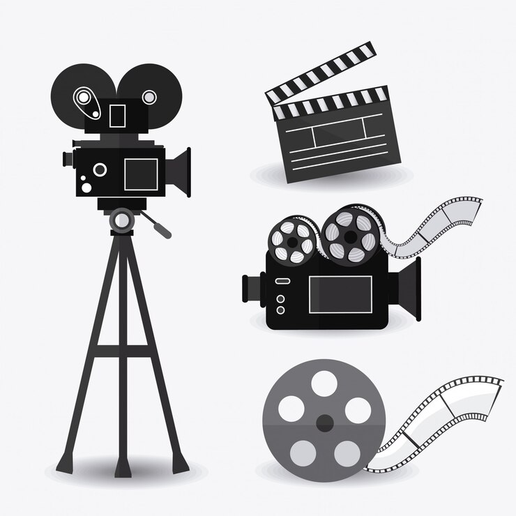 Vector cinema ontwerp.
