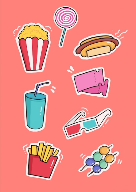 Cinema stickers