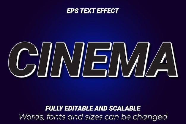 CINEMA TEXT EFFECT