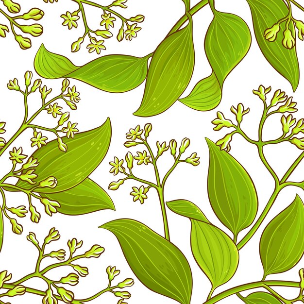 Cinnamon vector pattern