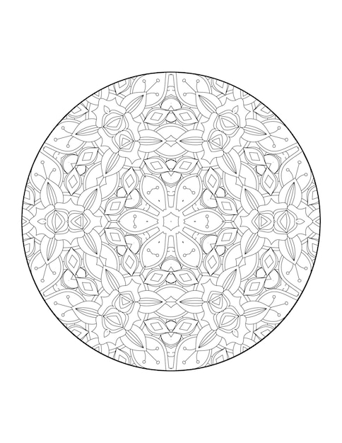 Vector circel mandala 601