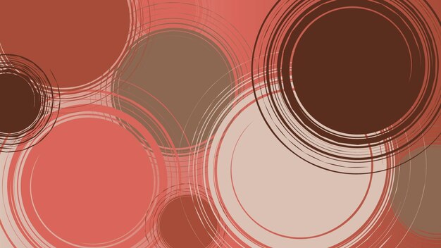 circle abstract background trens peach pink