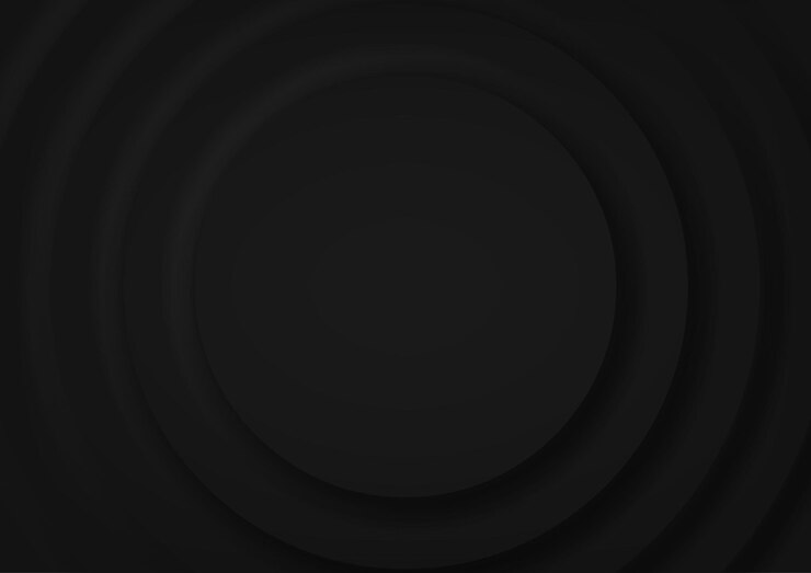 Circle Black 3d фон для косметических продуктов в дизайне Neumorphic Black Circle Background.