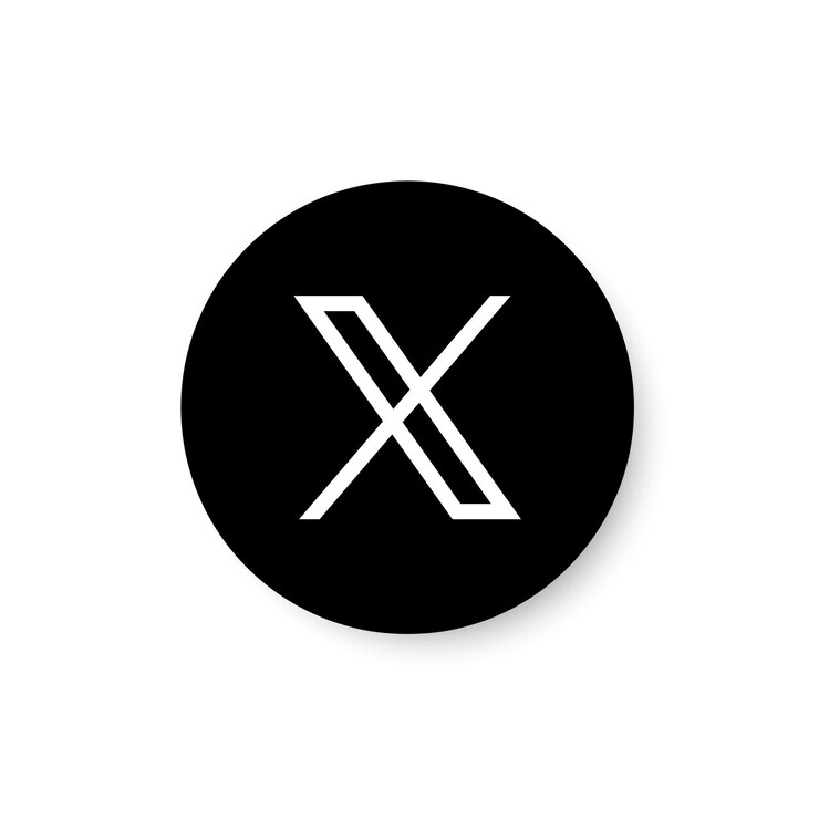 Circle Facebook logotype icon Social media app Network application Popular editorial brand Vector illustration