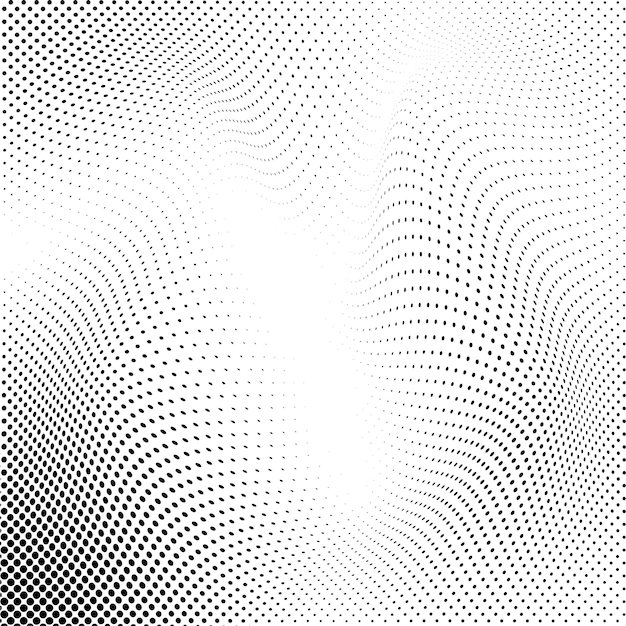 Circle Halftone Vector Art Iconen en Grafische Elementen