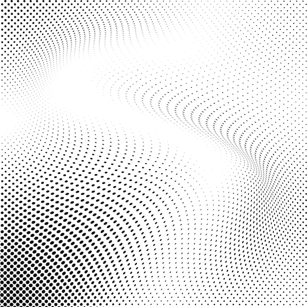 Circle Halftone Vector Art Iconen en Grafische Elementen
