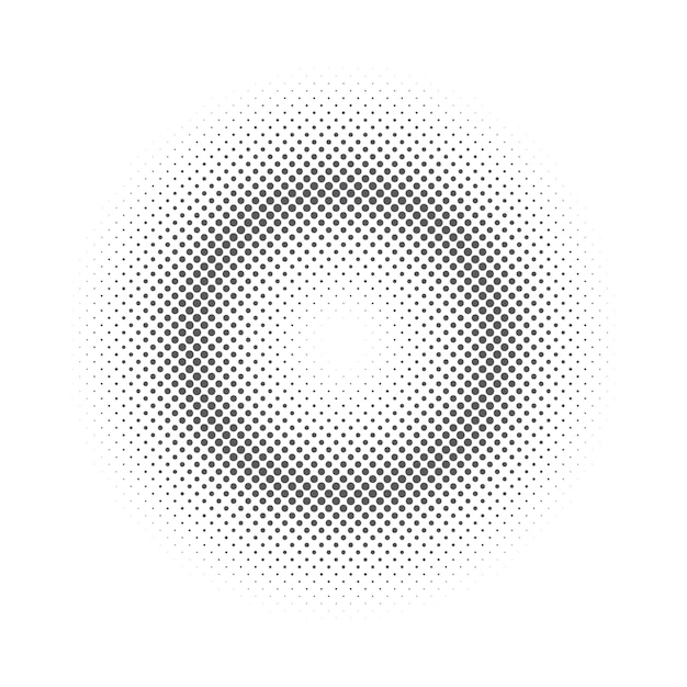 Circle Halftone Vector Art Icons and Graphics