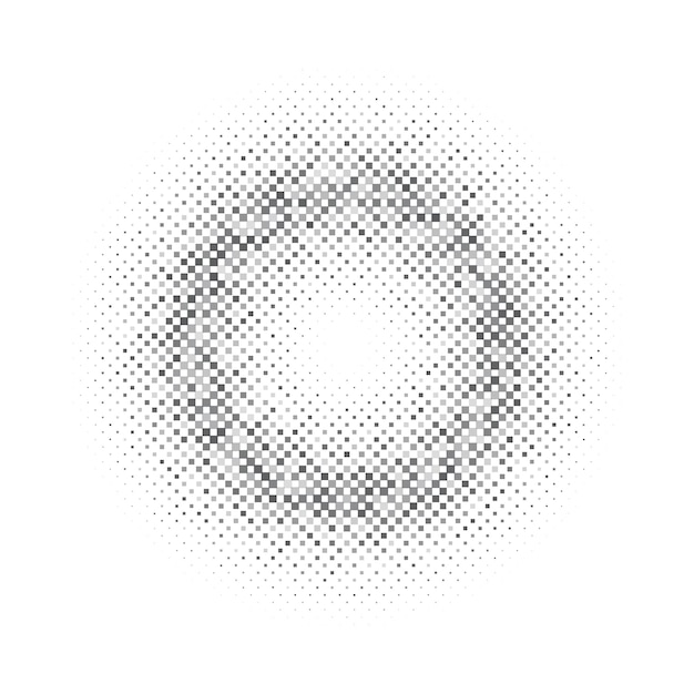 Circle Halftone Vector Art Icons and Graphics