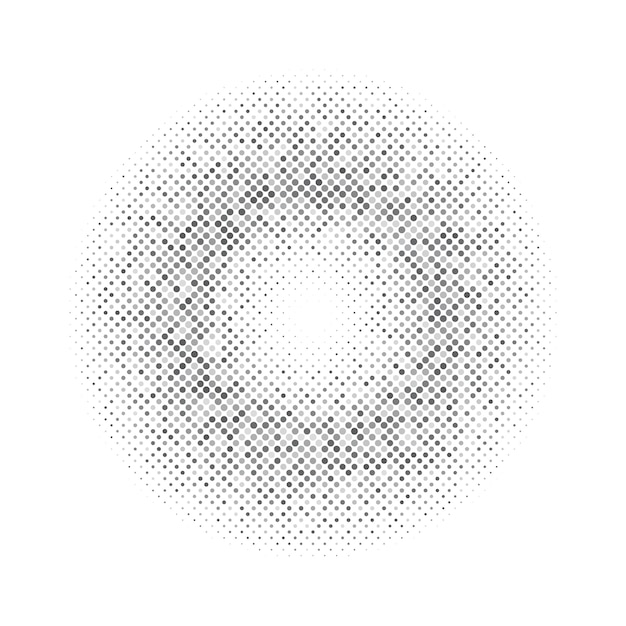 Vector circle halftone vector art icons and graphics