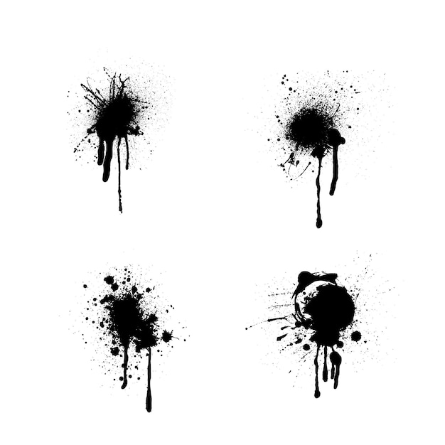 Circle ink blots