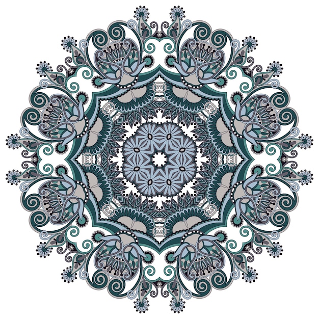 Cerchio pizzo ornamento rotondo ornamentale centrino geometrico