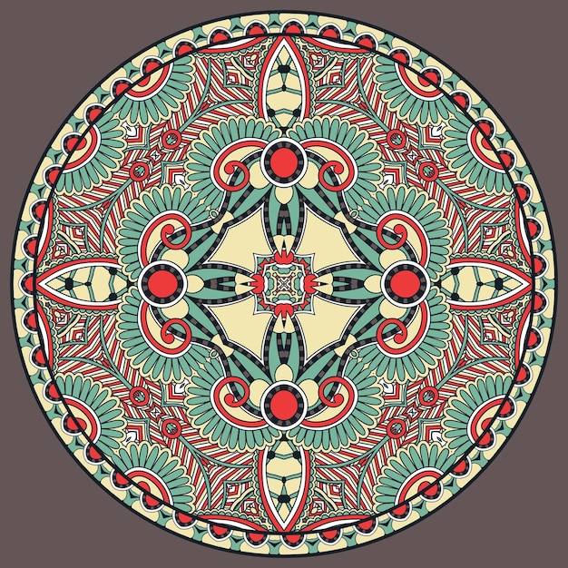 Cerchio pizzo ornamento rotondo ornamentale centrino geometrico
