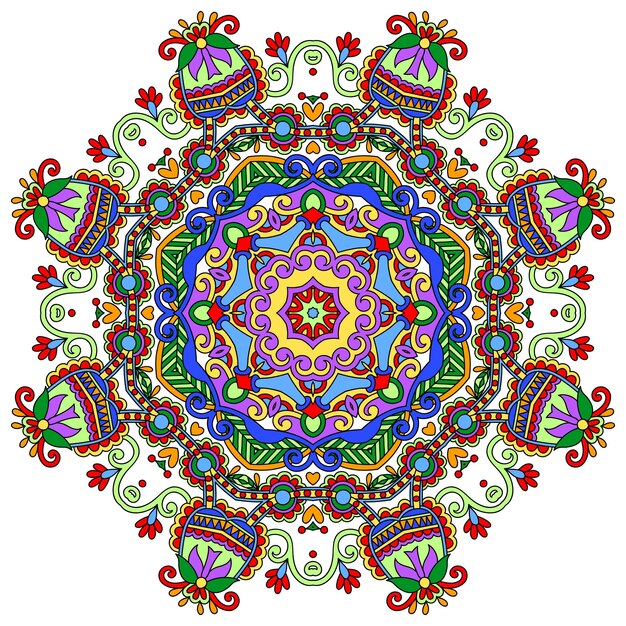 Круглый кружевной орнамент круглый орнаментальный геометрический узор салфетки