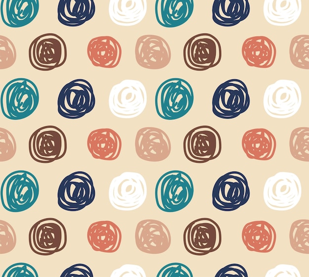 Circle line art abstract pattern designs