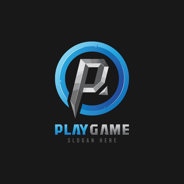 2,052 P Gaming Logo Images, Stock Photos, 3D objects, & Vectors