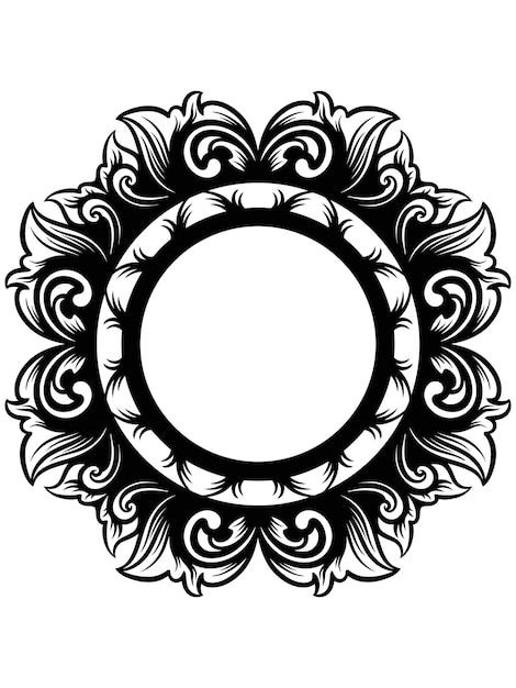 Circle Ornament For Wedding