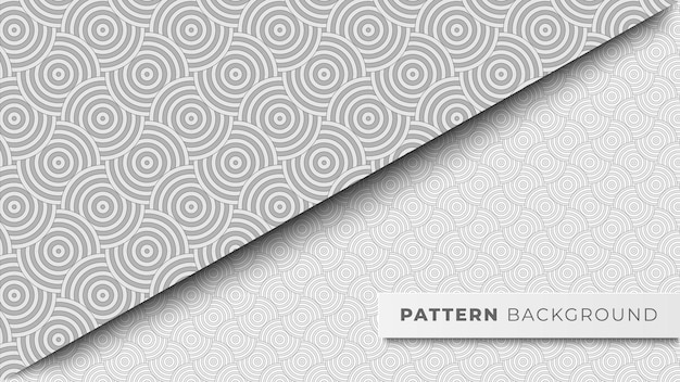 Vector circle pattern background design