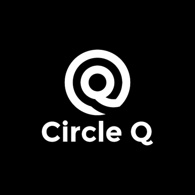 Vector circle q logo