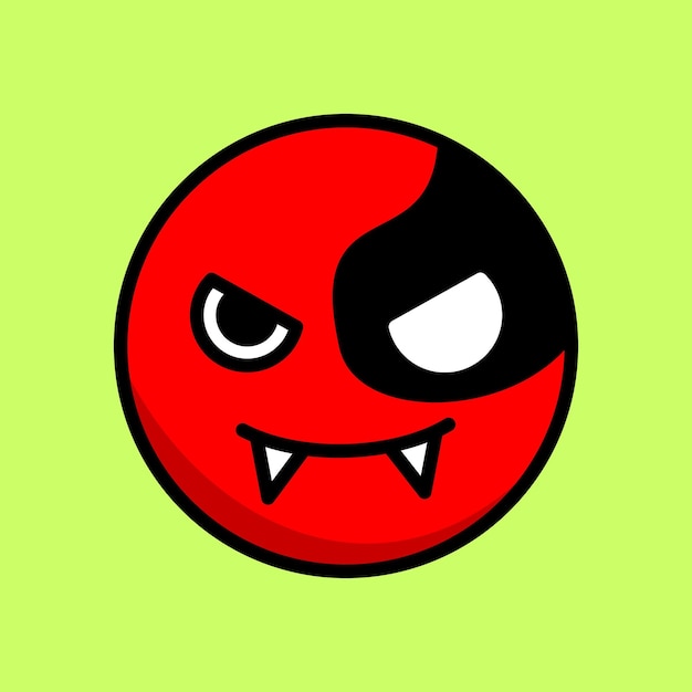 geometry dash difficulty demon faces Greeting Card for Sale by