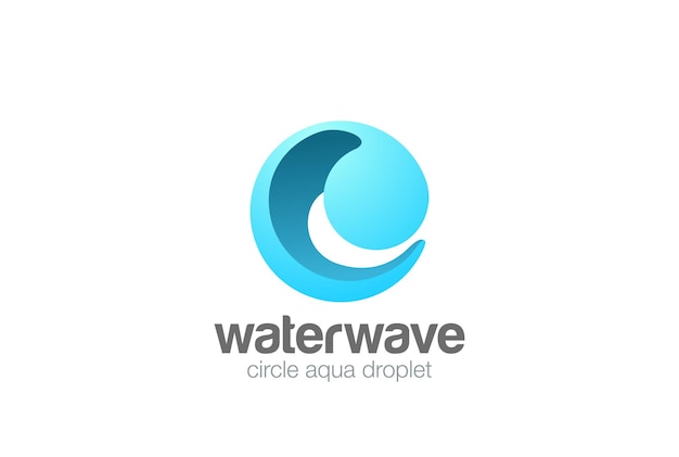 Logo circle sphere wave.