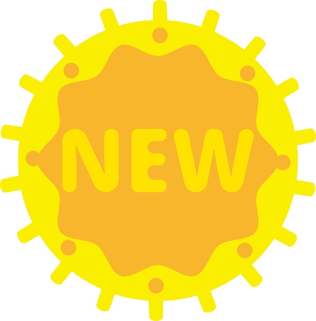 Circle Sun Waveform Special Sale New Icon Vector Style